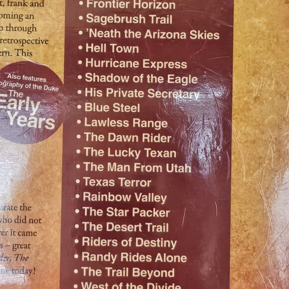 John Wayne America's Legendary Hero Collectors Edition 10 DVD's Western DVD 's - Picture 9 of 10